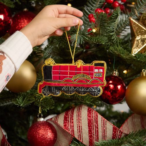 2000009104 Hogwarts Express Embroidered Ornament