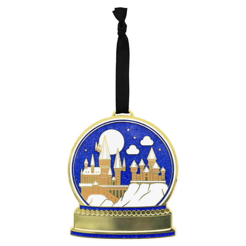 2000009116 Hogwarts Castle Snowglobe Ornament A