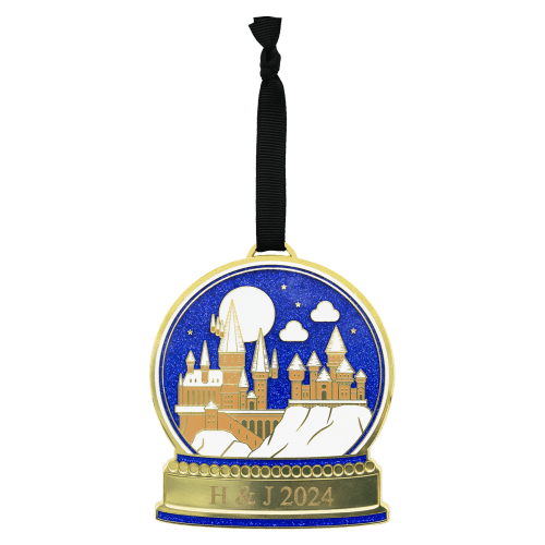 2000009116 Hogwarts Castle Snowglobe Ornament H J 2024