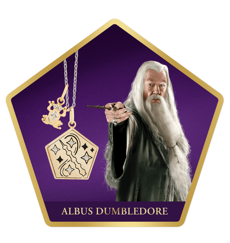 CA 1800x1899 ChocolateFrog Necklace 2 Albus Dumbledore