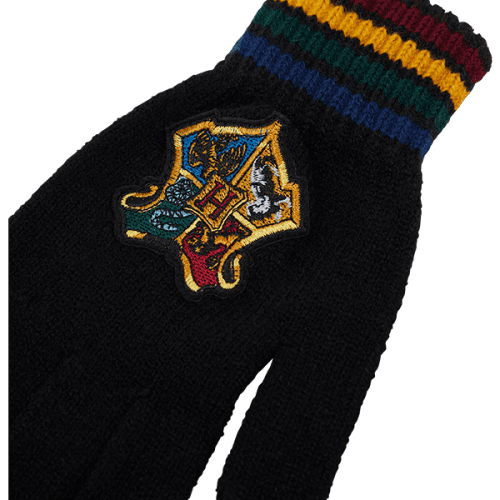 Hogwarts knitted gloves 1 2