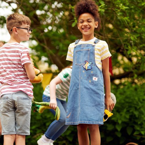 Kidswear lifestyle Pinafore