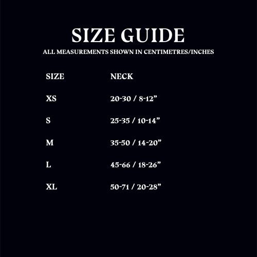 Pet Collar SizeGuide