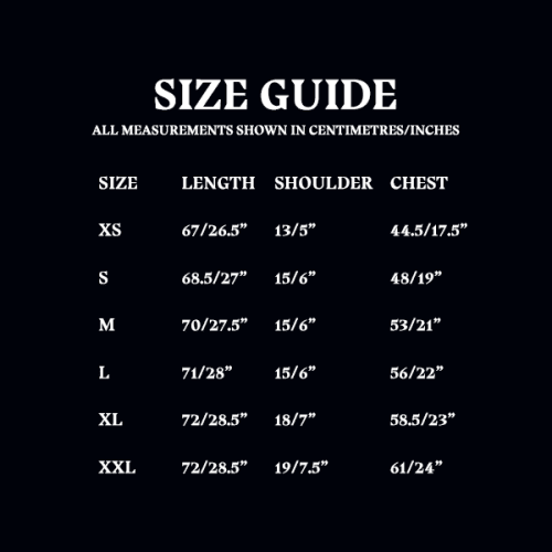 Size Guide Harry Triwizard