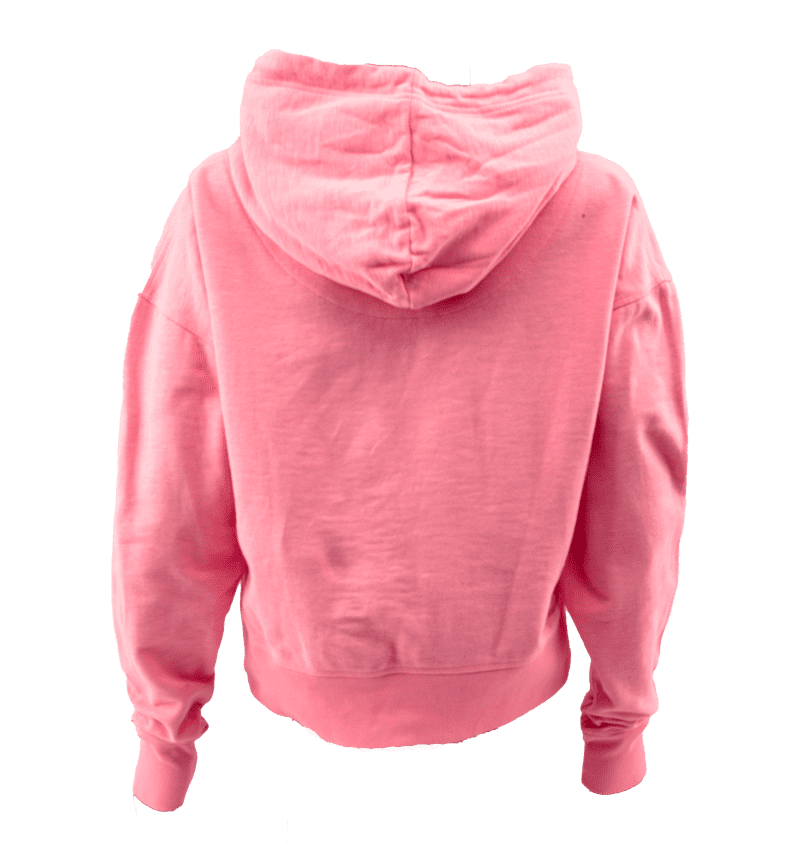 pink hoodie back new